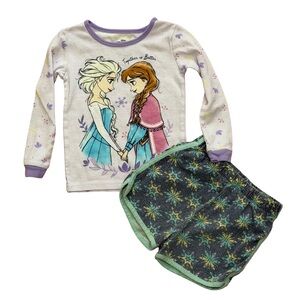 Disney Frozen Elsa and Anna Pajama Set